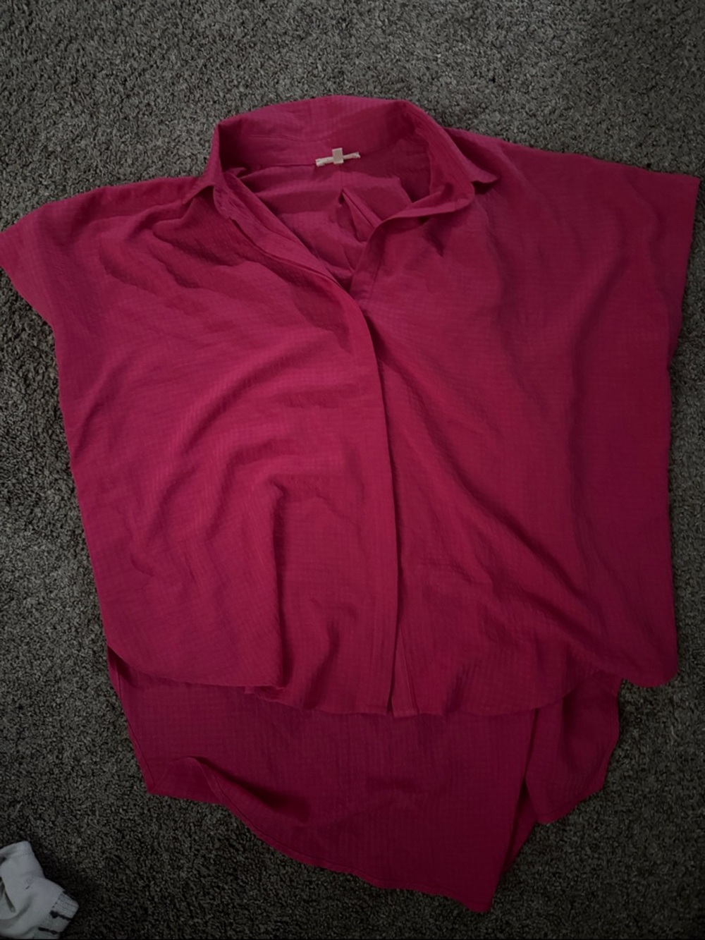 LA MIEL Hot Pink Blouse